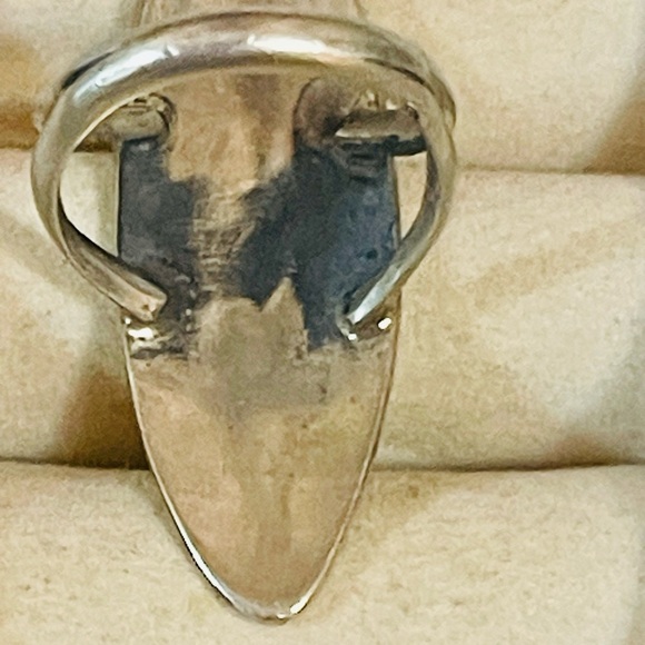 VTG Native American HOPI STERLING SILVER Ethnic Tribal RING SIZE 6 - Picture 3 of 6